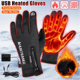 Elektrisch beheizbare Touchscreen-Handschuhe