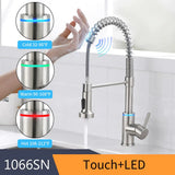 Küchenarmaturen mit Smart-Touch-Funktion
