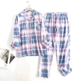 Damen Schlafanzug-Sets aus Baumwollflanell