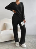Strick Zweiteiler Outfit