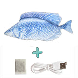 Katzen USB Ladegerät Interaktives Spielzeug Fisch