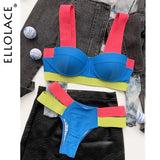 Flickwerk-Sexy Bademode