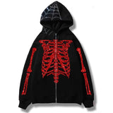 Herren Streetwear Totenkopf Hoodies