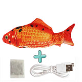 Katzen USB Ladegerät Interaktives Spielzeug Fisch
