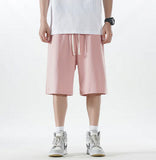 Kurze Baumwoll-Sweatshorts im Used-Look für den Sommer