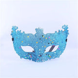 Abschlussball Make-up Kostüm Spitzenmaske