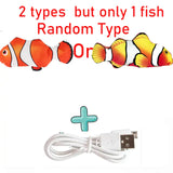 Katzen USB Ladegerät Interaktives Spielzeug Fisch