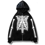 Herren Streetwear Totenkopf Hoodies