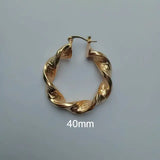 Punk Chic: Great Wall Hoop Earrings
