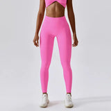 Damen Gym Yoga Push-Up Tights