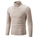 Warmer Rollkragenpullover für Herren