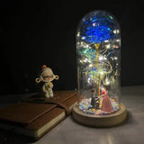 LED Rosendekoration