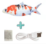 Katzen USB Ladegerät Interaktives Spielzeug Fisch