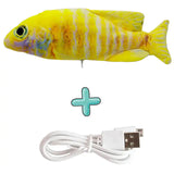 Katzen USB Ladegerät Interaktives Spielzeug Fisch
