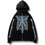 Herren Streetwear Totenkopf Hoodies