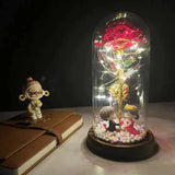 LED Rosendekoration