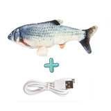 Katzen USB Ladegerät Interaktives Spielzeug Fisch