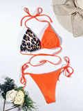 Ellolace Leopard Zweiteiliger Bikini