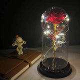 LED Rosendekoration