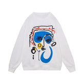 Damen Mode Bedruckte Basic Sweatshirts