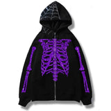 Herren Streetwear Totenkopf Hoodies