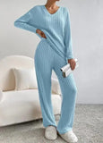 Strick Zweiteiler Outfit
