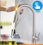 Küchenarmaturen mit Smart-Touch-Funktion
