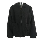 Oversized Kunstpelzjacke