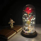 LED Rosendekoration