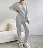 Strick Zweiteiler Outfit