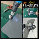 Elektrischer Bohrmaschinen-Blechschneider Metallplatten-Schneidwerkzeug