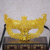 Abschlussball Make-up Kostüm Spitzenmaske