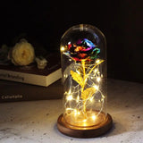 LED Rosendekoration