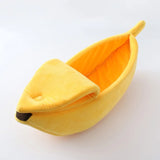 Tragbares Bananen-Haustierbett