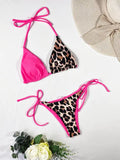 Ellolace Leopard Zweiteiliger Bikini