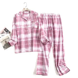 Damen Schlafanzug-Sets aus Baumwollflanell