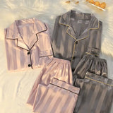 Luxuriöse Pyjama-Sets aus Seide für Paare