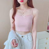 Lässiges gestricktes Damen-Tanktop