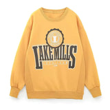 Damen Mode Bedruckte Basic Sweatshirts