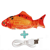 Katzen USB Ladegerät Interaktives Spielzeug Fisch