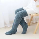Winter Schenkelhohe Socken