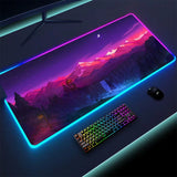 Rutschfeste RGB-Gaming-Mausmatte