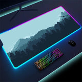Rutschfeste RGB-Gaming-Mausmatte