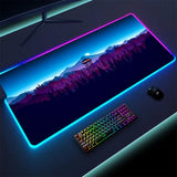 Rutschfeste RGB-Gaming-Mausmatte