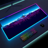 Rutschfeste RGB-Gaming-Mausmatte