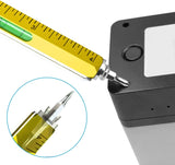 Vielseitiger 6-in-1 Multifunktionsstift