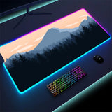 Rutschfeste RGB-Gaming-Mausmatte