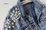 Damen-Jeansjacke „Pearl Casual“