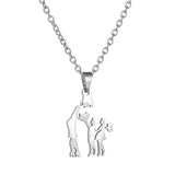 Family Silver Necklaces