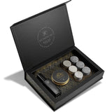 The Gentleman's Essentials - Whiskey-Steine & Pflege-Geschenkset